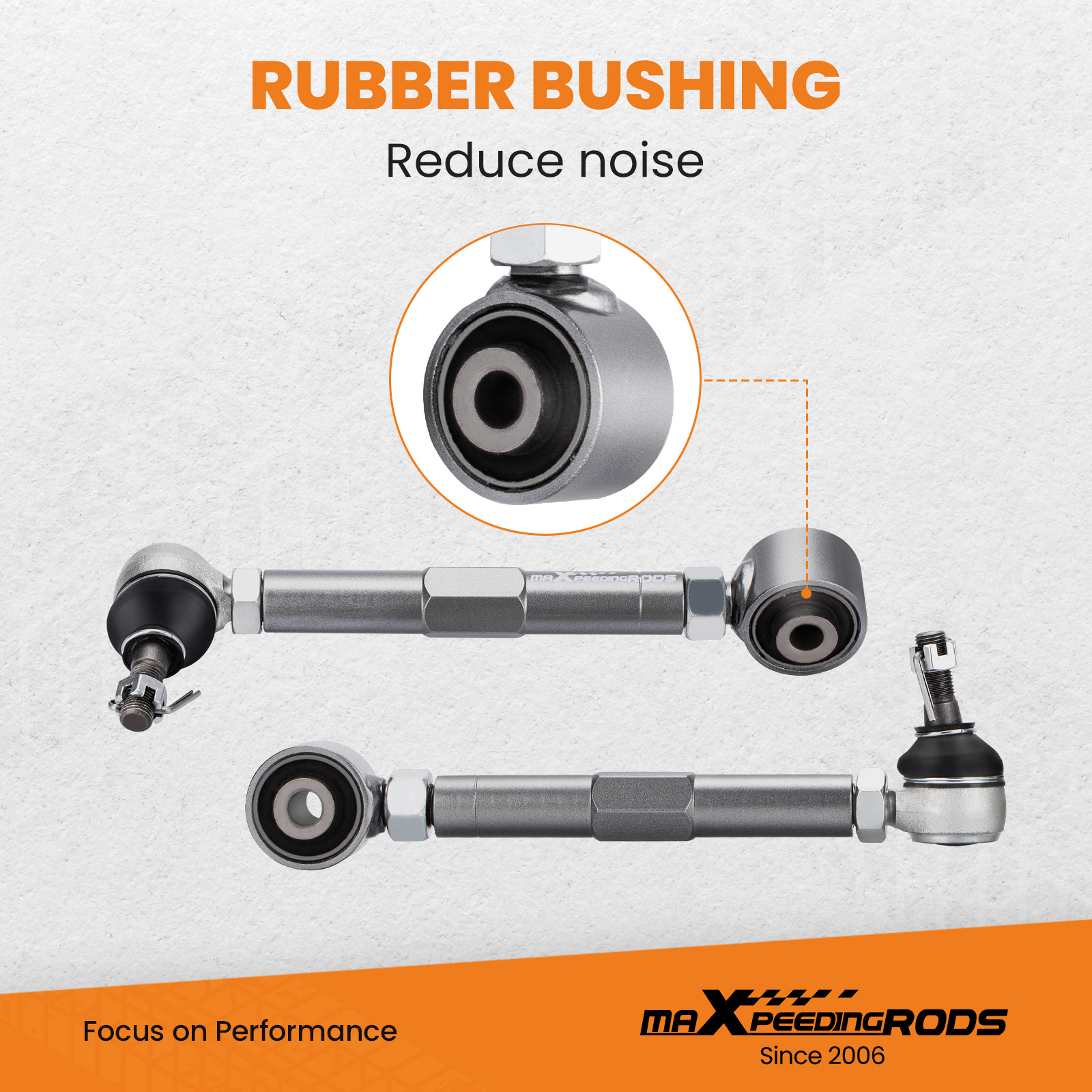 Buy Adjustable Rear Toe Control Arms Set compatible for Lexus IS200 IS300 GS400 00-05 XE10 and